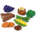 Learning Resources - New Sprouts® Complete Play Food Set-Excellent moyen pour les enfants d'en apprendre davantage sur les différents groupes alimentaires.