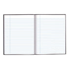 Livre de notes de Blueline - 9-1/4 x 7-1/4po - Noir - 144 Pages-144 pages