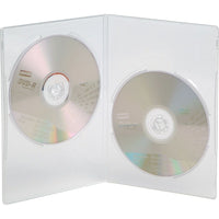 Staples - Boîtiers doubles pour DVD, transparents, paq./20-Boîtiers doubles pour DVD