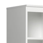 Prepac - Meuble de rangement étroit pour vestibule - blanc - ensemble de 2-Chaque petit compartiment supérieur : 13 po (l.) x 8 po (H.) x 14,75 po (P.)
