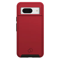 Nimbus9 - Étui/Coque Cirrus 2 pour Pixel 8 - Rouge Cardinal-Protection sans compromis: composition innovante d'une coquille extérieure résistante à l'impact et couche intérieure absorbant les chocs, protège votre appareil des rayures et des impacts avec une protection certifiée de qualité militaire. La sauvegarde ultime de votre appareil