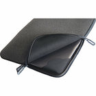Tucano Melange Sleeve pour pour ordinateurs 14 pouces - Noir-Équipé du système antidérapant