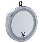 Miroir à ventouse à DEL, 7,75 po, argenté-2