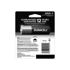 Duracell - Coppertop Piles Alcalines AAA  - paquet de 4 -LE FRABRICANT GARANTIES 12 ANS LORSQU’ELLES SONT ENTREPOSÉES : pour que vous soyez assuré que ces piles seront prêtes lorsque vous en aurez besoin