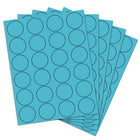 JAM Paper - Joints d'autocollants pour étiquettes circulaires - 1 2/3 po de diamètre - Bleu - Paquet de 120-Taille : moyen, 1 2/3 pouces de diamètre, Taille parfaite pour sceller les enveloppes et étiqueter tout ce qui vous permet de rester organisé