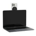 Belkin - Support pour iPhone avec MagSafe pour ordinateurs portables Mac - Noir-Le revêtement en caoutchouc souple ne rayera pas vos appareils