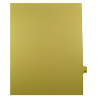 Mark Maker – Onglets séparateurs juridiques beiges, 1/25 onglets, format lettre, sans trous, numéro 19, 25/paquet-Onglets séparateurs beiges, 1/25 onglets
