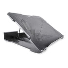 Support de moniteur Allsop Metal Art réglable avec 7 positions - Noir-Dimensions de la plate-forme: 13 L x 11 P po