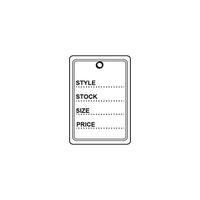 Wamaco - Étiquette de vente E 1 3/8 larg. x 2 haut. (po), paquet de 1000-Pour la description d’inventaire et les prix