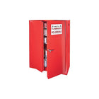 Zenith SafetyMD – Armoire de 60 gallons pour peinture et encre-Paroi double, acier soudé de calibre 18 avec un espace de circulation d’air de 1 1/2 po