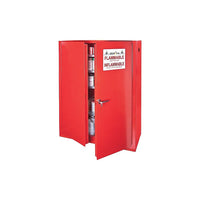 Zenith SafetyMD – Armoire de 60 gallons pour peinture et encre-Paroi double, acier soudé de calibre 18 avec un espace de circulation d’air de 1 1/2 po
