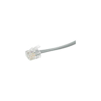 C2G – Câble de téléphone modulaire 9593 50 pi, argent-Le câble de 50 pi de long a une longue portée