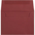 JAM Paper Enveloppes format invitation avec fermeture gommée, 3 5/8 x 5 1/8 po, rouge foncé, 1000/paquet-Taille : A1 (3 5/8 x 5 1/8 po)