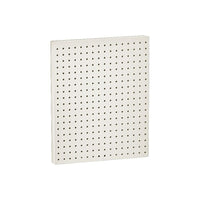 Azar Displays – Tableau mural à 1 côté avec panneau perforé, 20 x 16 po, blanc uni, 2/paquet (771620-WHT)-Pour surfaces planes