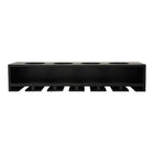 nexxt – Support mural Claret FN00398-0INT pour bouteilles de vin et verres, 21 po x 4,25 po, noir-Construction MDF fini noir