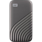 Western Digital - Disque SSD externe My Passport 1 To USB 3.2 - Gris-Capacité de mémoire de 1 To : Offre suffisamment d’espace pour archiver des documents, des photos, de la musique et plus encore