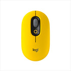 Logitech POP Mouse avec Sans Fil - Blast-Soyez bruyant, soyez rétro: Ressortez votre rétro intérieur haut et fort avec une couleur vibrante combiné de noir, gris et jaune jeu d'arcade, vous permettant de faire une performance avec POP Souris Silencieuse en Blast