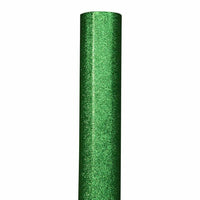 JAM Paper -  Emballage cadeau – Papier d'emballage pailleté – 20 m² – Paillettes vertes – Rouleau vendu à l'unité-Couleur : Vert pailleté