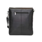 Ashlin® Sac de messager mince pour ordinateur Ultrabook Howeth, noir-Construction à rabat supérieur avec un rangement sûr à l'intérieur