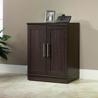 Sauder Home Plus – Armoire sur plancher, chêne Dakota-L’armoire est empilable, vous offrant plus d’espace de rangement