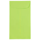 JAM Paper Enveloppes à monnaie no 6, 3 3/8 x 6 po, Brite Hue Ultra vert lime, 1000/paquet-Enveloppes à monnaie