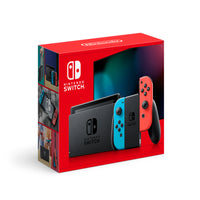 Nintendo - Console Switch - Bleu néon/Rouge néon-Des sensations fortes en solo et en multijoueur à la maison