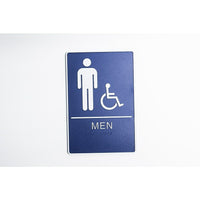 FUTECH SIGNE DE SALLE DE BAIN POUR HANDICAP MÂLE UNIQUE-Taille:

5,75 "L x 8,75" L