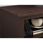 Ameriwood ? Meuble pour téléviseur Edgewood avec foyer pour téléviseurs jusqu?à 60 po, espresso-Dimensions du foyer encastrable : 18 larg. x 18 haut. (po). Deux personnes sont requises pour l?assemblage du meuble