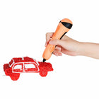 Creality 3D Stylo d'impression - Orange-Allumez simplement l'alimentation, appuyez sur le bouton d'alimentation pour permettre au filament de se déplacer dans l'extrudeuse