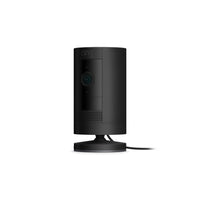 Ring - Caméra de sécurité HD compacte branchable sur le secteur Stick Up Cam, noire-Caméra de sécurité à brancher sur le secteur