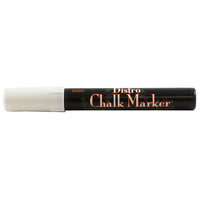 JAM Paper - Marqueur craie - Pointe large - Blanc (526480WH)-Ces marqueurs craies polyvalents peuvent être utilisés sur n’importe quelle surface non poreuse, telle que : Les tableaux blancs, les panneaux lumineux, les tableaux noirs, les fenêtres, les pare-brise et plus encore!