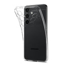 Spigen - Crystal Flex pour Galaxy S24 Plus - Cristal Clair-Présentez le nouvel smartphone avec une clarté et un style durables