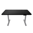 AnthroDesk - Bureau assis/debout electrique - Base Gris avec une surface de travail BM 60" x 30"-Bureau debout à moteur unique avec boutons programmables