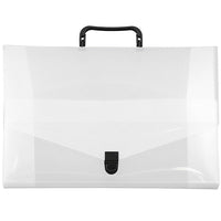 JAM PaperMD – Mallette, petit, 10 x 15 x 2, transparent, 2/paquet (2015 001g)-Transparent