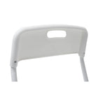 CB Office Tactic Multi-Purpose Armless Stacking Chairs - White - 4 Pack-Patins en plastique