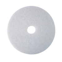 Tampon de super polissage blanc 3M, 4100, 432 mm (17 po)-Utiliser pour les petits travaux de nettoyage afin d’aider à enlever la saleté et les traces d’éraflure avec un ternissement minimal du fini