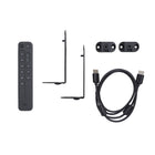 JBL - Bar 1000 Barre de son 7.1.4 canaux avec haut-parleurs ambiophoniques détachables - Noir-Poids: 8,2 lb (barre de son), 1,55 lb (chaque haut-parleur), 22 lb (caisson de basses)