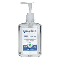 Frontline Protection - Désinfectant pour les mains à 75 % d'alcool éthylique enrichi d'aloès, flacon pompe de 250 ml, paq./6-Contient 75 % d'alcool éthylique pour tuer efficacement les bactéries et les virus nocifs