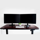 AnthroDesk - Bureau assis/debout electrique - Starter Noir avec une surface de travail WM 48" x 24"-10