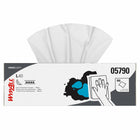 WypAll - Essuie-mains très absorbants PowerClean L40 - boîte Pop-Up - chiffons à usage limité - blancs -Blancs, boîte Pop-Up, chiffon à usage limité