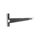 Eddie's - Support d'etagere pour couteau standard à fente 10 po - Chrome - 20/paquet-Metal
