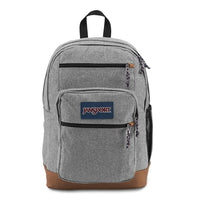 Jansport - Sac à dos Cool Student, motif Grey Letterman Poly-Bretelles ergonomiques en S et panneau arrière entièrement rembourré assurant confort et soutien durant vos trajets