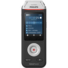 Philips - Enregistreur audio VoiceTracer DVT2110-Enregistreur audio noir, memoire flash de 8 Go, duree d'enregistrement : Stereo LP : 2147 heures (MP3), stereo SP : 536 heures (MP3), stereo MP3 : 268 heures (MP3), stereo MP3 : 178 heures (MP3), stereo MP3 : 134 heures (MP3), stereo MP3 : 89 heures (MP3), stereo MP3 : 67 heures (MP3), stereo MP3 : 53 heures (MP3), PCM : 24 heures (PCM/WAV), PCM : 12 heures (PCM/WAV), PCM : 11 heures (PCM/WAV)