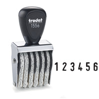 Trodat Timbre à 6 bandes de 5 mm (TRO28015)-Conception moderne et cadre en acier robuste