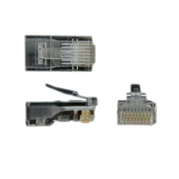 StarTech  Connecteur modulaire solide Cat 5e RJ-45, 50 par paquet-Conçu pour une paire torsadée solide