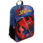 Bioworld Ensemble de sac à dos 5 pièces - 16 po - Spider-Man Logo Personnages-Matériau: fabriqué à partir d'un tissu en polyester tissé