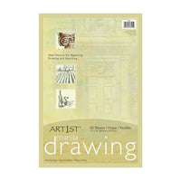 Pacon Corporation - Papier à dessin léger Art1st, 12 x 18 po, manille, 250 feuilles/paquet (PAC103194)-S’utilise bien avec le fusain, les crayons de cire, la peinture, les crayons et l’encre
