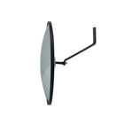 Miroir convexe de sécurité Futech CV24, 24 "x 24" x 3 ", garniture noire-Améliorer les lignes de visibilité aux intersections aveugles