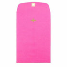 JAM Paper - Enveloppes Colourées pour catalogue à extrémité ouverte - 6 x 9 - avec fermeture à fermoir - Rose vif ultra fuchsia - paquet de 50-Enveloppe à fermoir rose ultra fuchsia
