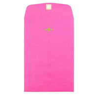 JAM Paper - Enveloppes Colourées pour catalogue à extrémité ouverte - 6 x 9 - avec fermeture à fermoir - Rose vif ultra fuchsia - paquet de 50-Enveloppe à fermoir rose ultra fuchsia